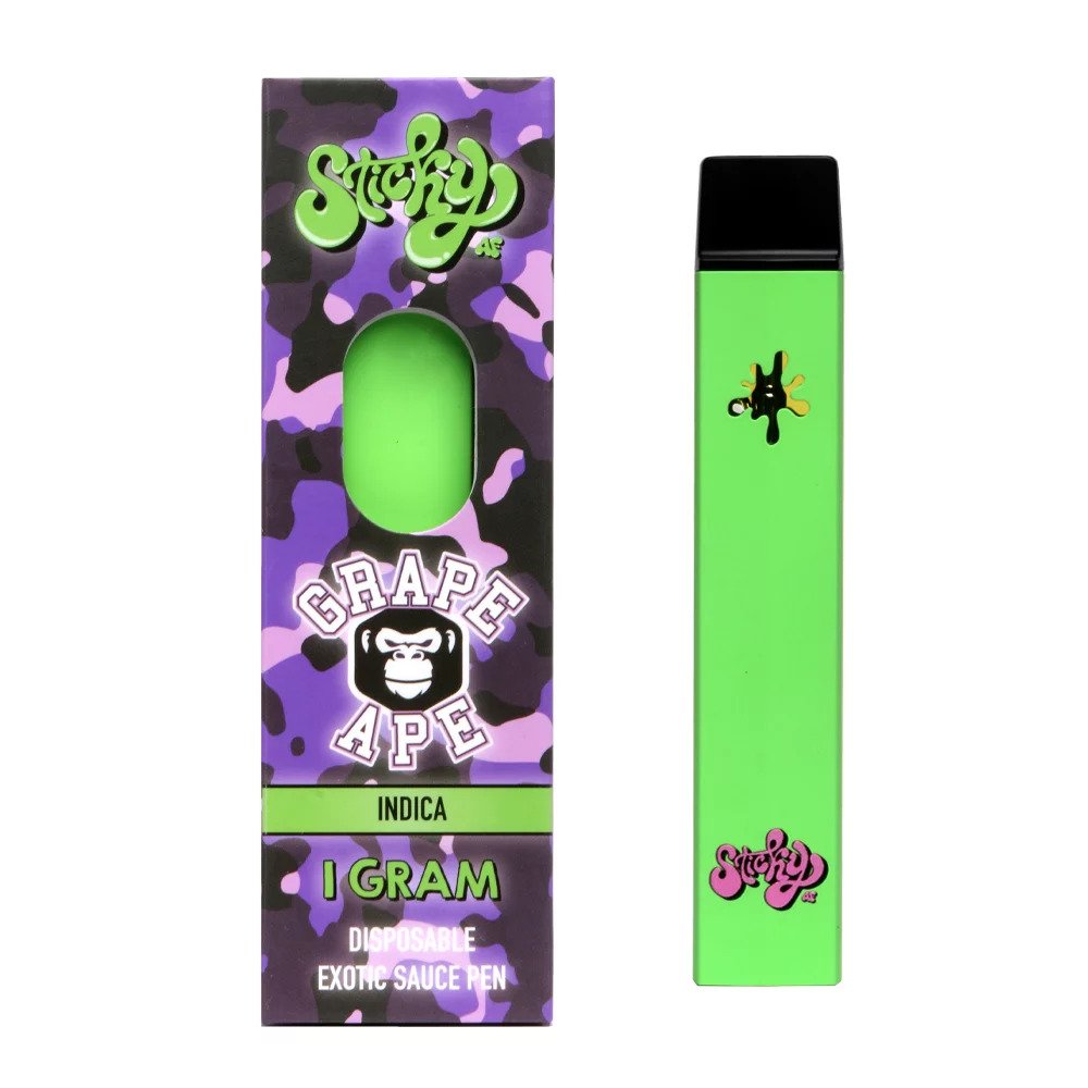 (Disposable) Sticky Grape Ape 1g (Indica)