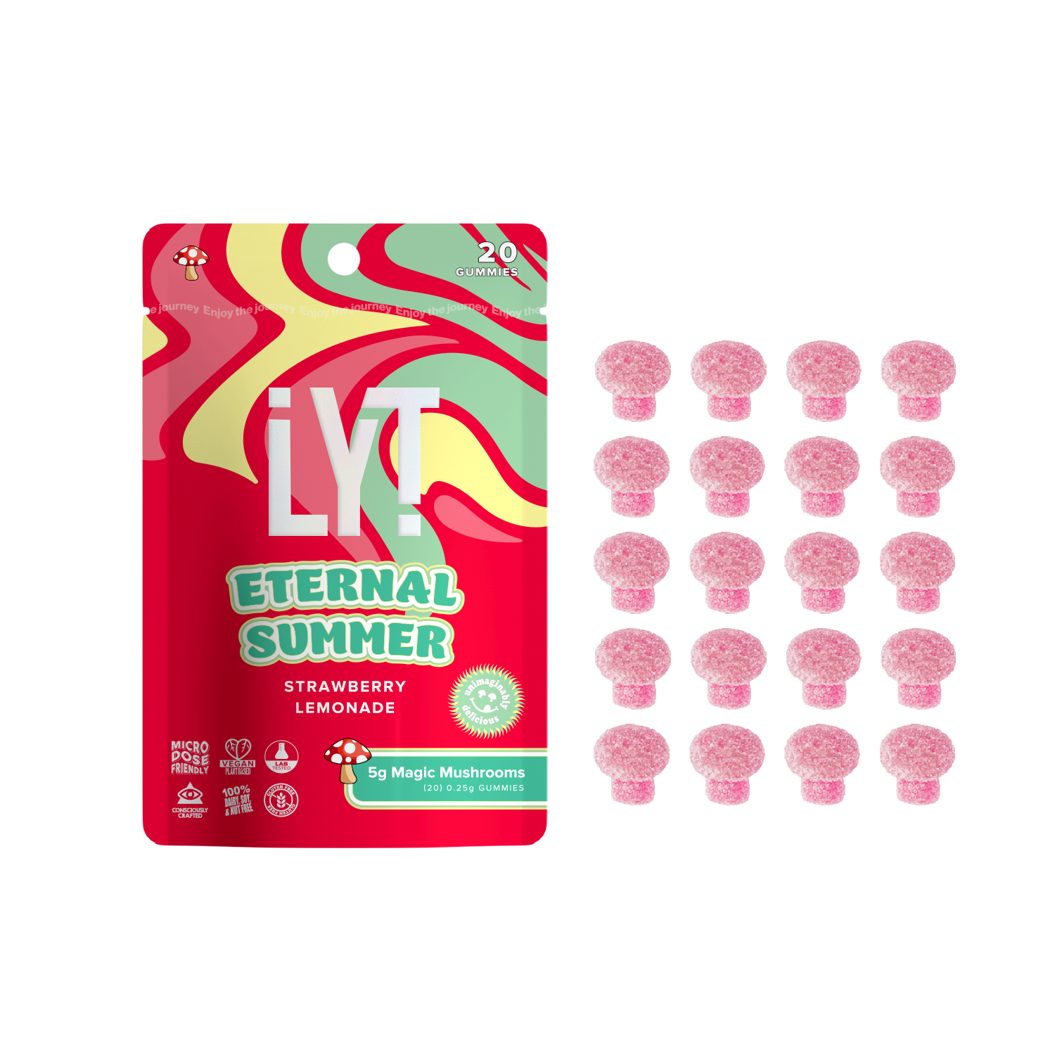 Lyt Magic Mushroom Eternal Summer Gummies 5G