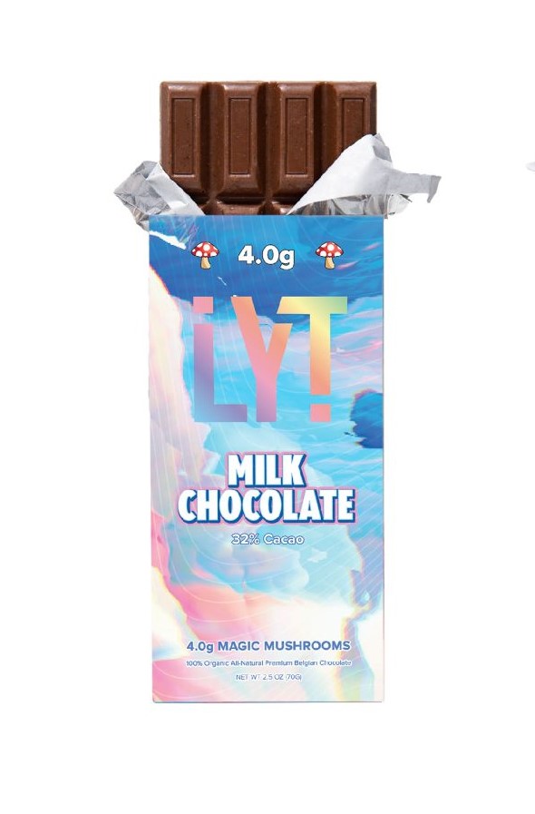 Lyt- Milk Chocolate 4g Psilocybin Magic Mushroom Bar
