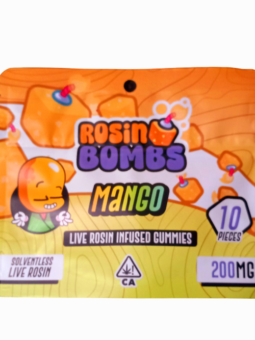Cannabis Infused Rosin Gummies 200mg
